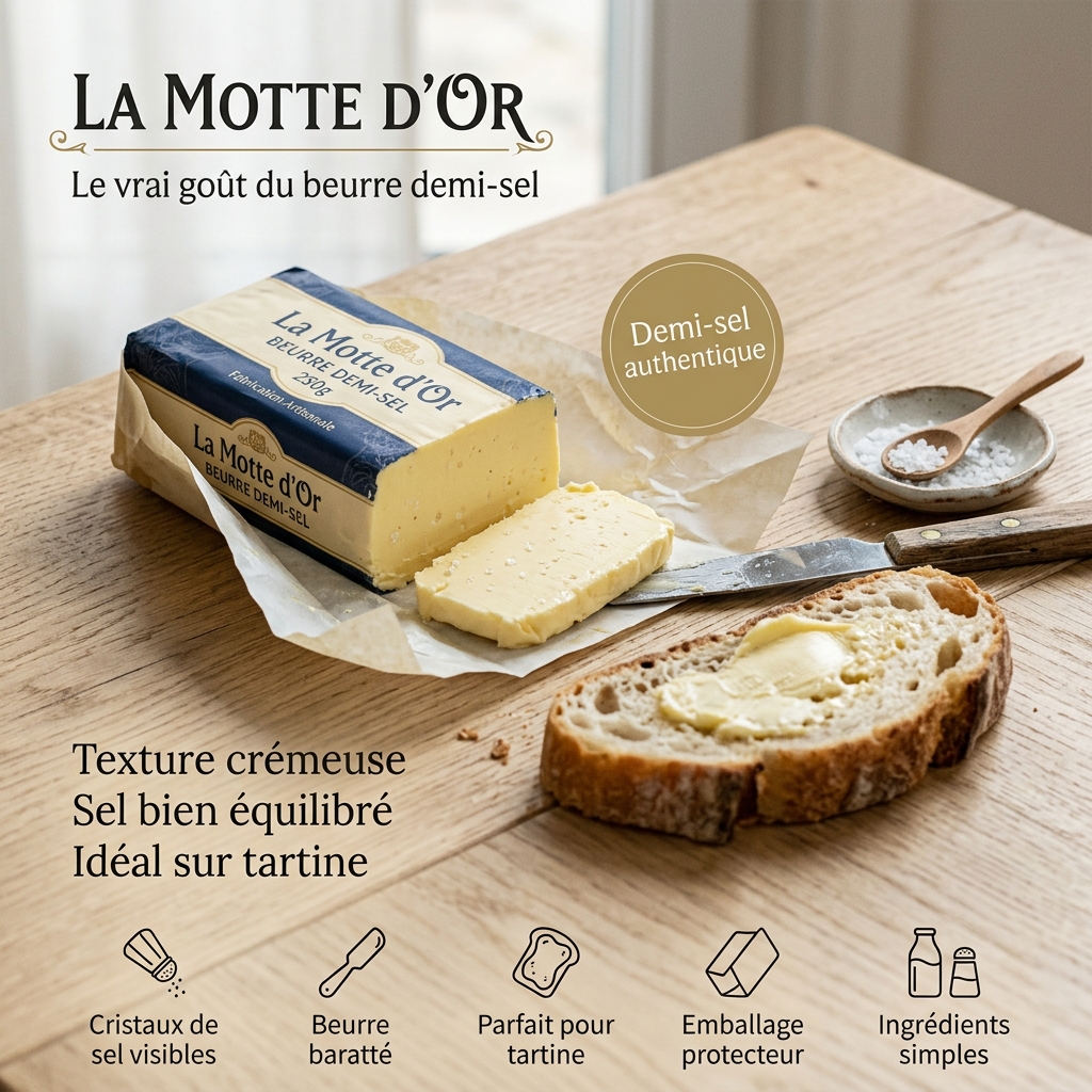 Exemple Beurre La Motte d'Or