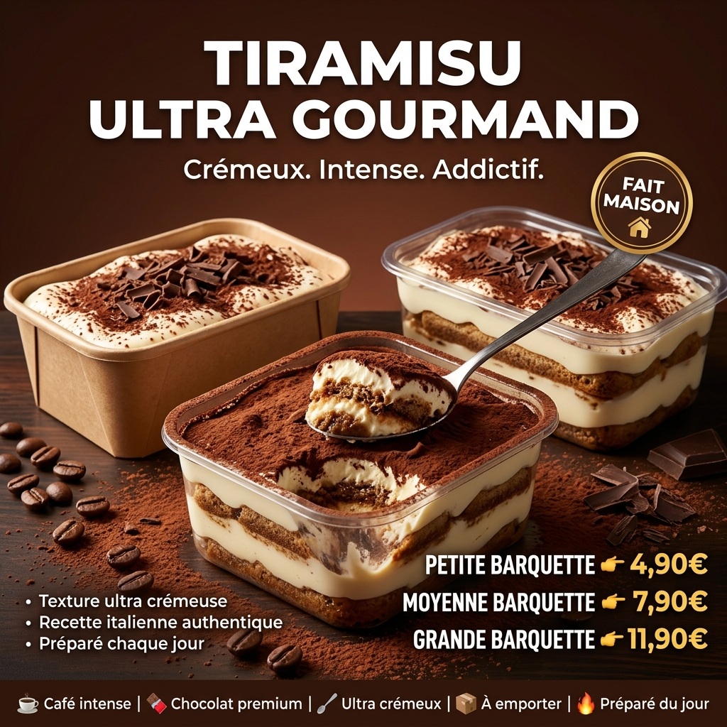 Exemple Tiramisu Gourmet